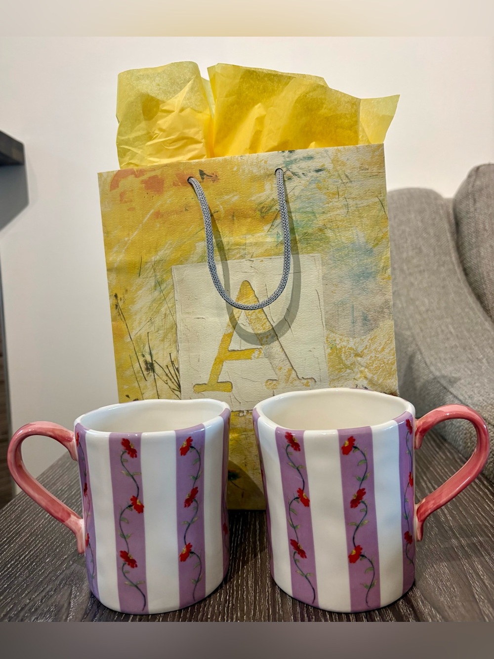 2 Anthropologie Mugs. NEW